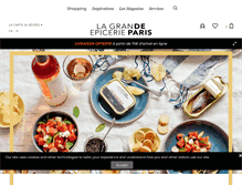 Tablet Screenshot of lagrandeepicerie.com